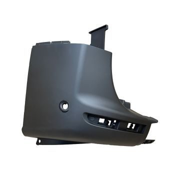 Bumper Cover Rear Left W907 w/Blind Spot Detection Primed for Mercedes-Benz Sprinter 1500 Sprinter 2500 Sprinter 3500 Sprinter 3500XD