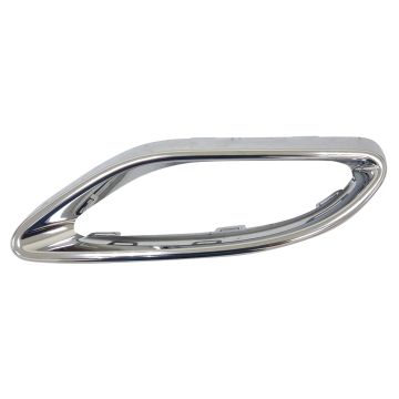 Bumper Insert Rear Left A238/C238/V177/W177 w/o AMG Styling Pkg Exhaust Opening Trim Chrome for Mercedes-Benz A220 A250 A35 AMG E400 E450