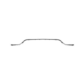 Bumper Cover Molding Rear Center W213/S213 w/o Luxury Pkg Lower Trim CAPA for Mercedes-Benz E300 E350 E400 E450