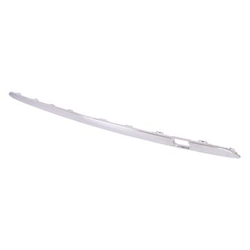 Bumper Cover Molding Rear Upper X166/W166 w/o AMG Styling Pkg w/Exhaust Tip w/o Sport Pkg Chrome CAPA for Mercedes-Benz GL350 GL450 GL550 GLE300d GLE350 GLS450