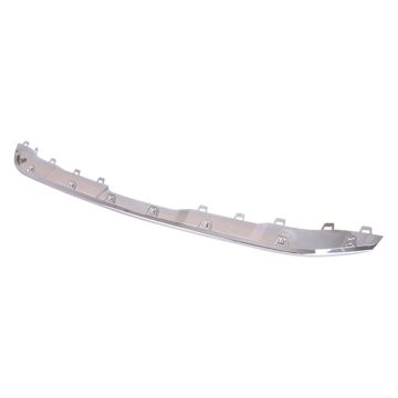 Bumper Cover Molding Rear Lower w/o Night Pkg W166 Chrome for Mercedes-Benz GLE300d GLE350 GLE400 GLE550 GLE550e GLS450 GLS550