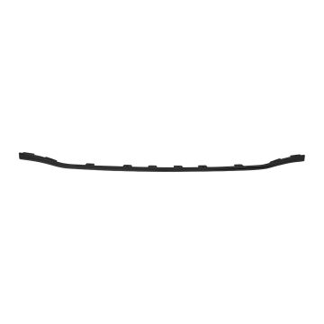 Bumper Cover Molding Rear W206 w/AMG Styling Pkg Center Trim Black for Mercedes-Benz C300 Sedan 2022-2024
