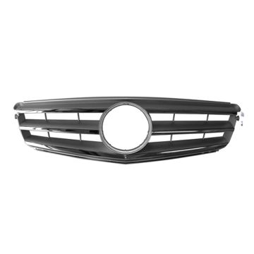 Grille Assembly w/o AMG w/Sport Pkg W204 CAPA for Mercedes-Benz C300 C350 C63 AMG