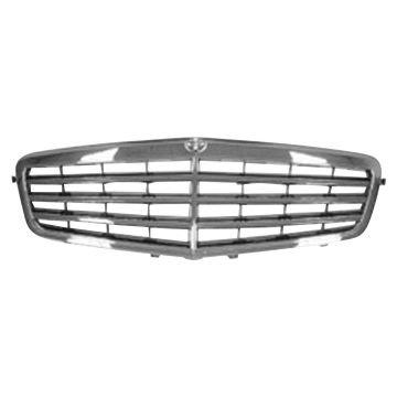 Grille Assembly W212/S212 w/o Distronic Cruise Control w/Avantgarde Pkg for Mercedes-Benz E350 E550 E63 AMG