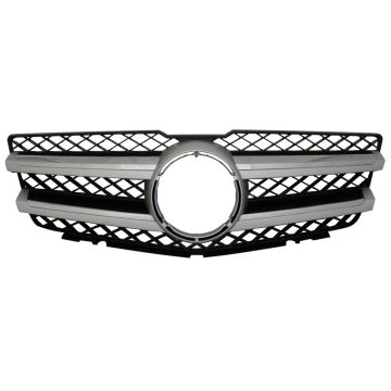 Grille Assembly X204 w/Aluminum Trim for Mercedes-Benz GLK250 GLK350