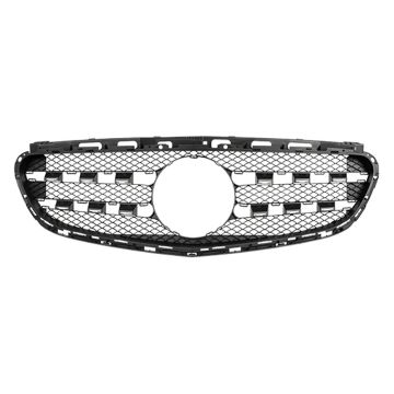 Grille Assembly W212/S212 w/AMG Styling Pkg w/o Camera CAPA for Mercedes-Benz E300 E350 E400 E550