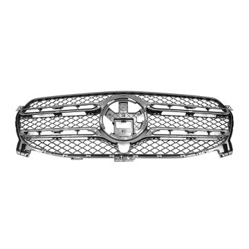 Grille Assembly W167 w/o AMG Styling Pkg w/F/View Camera w/o Distronic Cruise Control for Mercedes-Benz GLE350 GLE450
