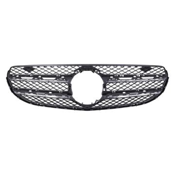Grille Assembly X253 SUV w/o AMG Styling Pkg w/o Front View Camera CAPA for Mercedes-Benz GLC300 2020-2022