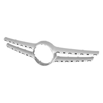 Grille Molding Center W212/S212 w/o Camera CAPA for Mercedes-Benz E300 E350 E400 E550