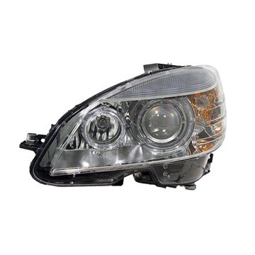Headlight Assembly Composite Left w/Bi-Xenon Lamp w/Curve Lighting for Mercedes-Benz C350 2008-2011