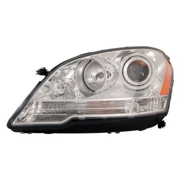 Headlight Assembly Composite Left To 8-26-10 W164 Halogen CAPA for Mercedes-Benz ML320 ML350 ML450 ML550 ML63 AMG