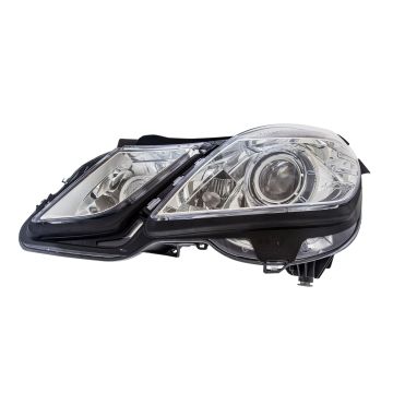 Headlight Assembly Composite Left W212/S212 Halogen w/Cornering Lamps w/o Night Vision System for Mercedes-Benz E350 E550