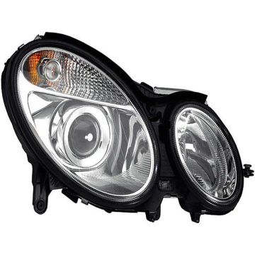 Headlight Assembly Composite Right Bi-Xenon w/Cornering Lamps for Mercedes-Benz E320 E500 E55 AMG