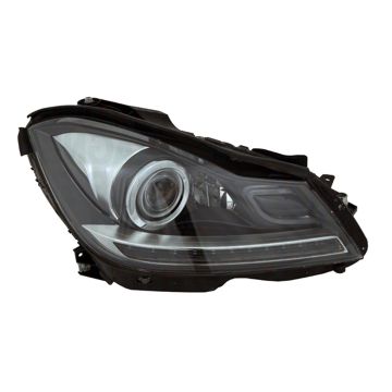 Headlight Assembly Composite Right W204 w/Cornering Lamps for Mercedes-Benz C250 C300 C350 C63 AMG