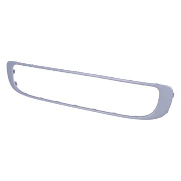 Bumper Insert Front R56/R59 Grille Trim w/o John Cooper Works w/Chrome Pkg CAPA for Mini Cooper Clubman Base Yours Roadster 2011-2015