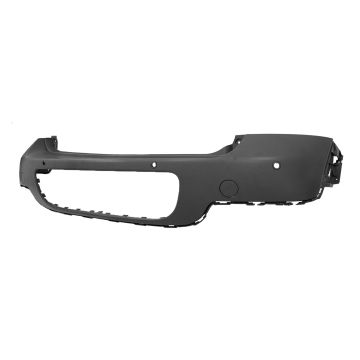 Bumper Cover Rear R60 w/o Chrome Trim w/Rear Object Sensors Primed CAPA for Mini Cooper Countryman Base 2011-2016