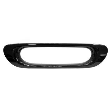 Bumper Insert Rear F57/F56/F55 w/o JCW Pkg Fog Lamp Bezel Black for Mini Cooper Hatchback Convertible Base 2014-2021