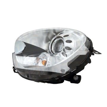 Headlight Assembly Composite Right R60 Bi-Xenon w/o Adaptive Headlamps for Mini Cooper Countryman 2011-2016
