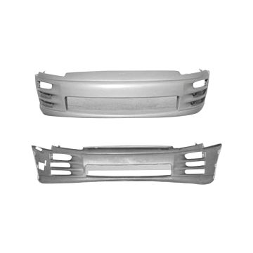 Bumper Cover Front To 2/02 Primed for Mitsubishi Eclipse 2000-2002