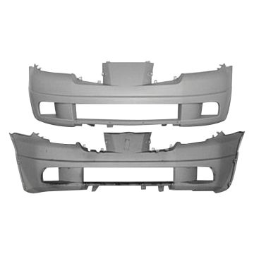 Bumper Cover Front Includes Mounting Clips & Rivets Primed for Mitsubishi Outlander 2003-2005
