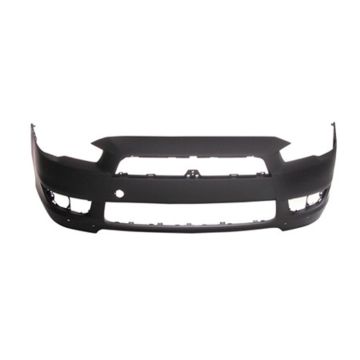 Bumper Cover Front w/Air Dam Holes Primed CAPA for Mitsubishi Lancer GTS Special Edition SE GTS Sportback SE Sportback SE Limited Edition SE Limited Edition Sportback 2008-2015