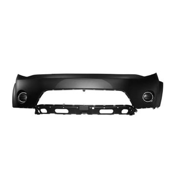Bumper Cover Front Pre-Notched Fog Lamp Opening Primed for Mitsubishi Outlander 2007-2009