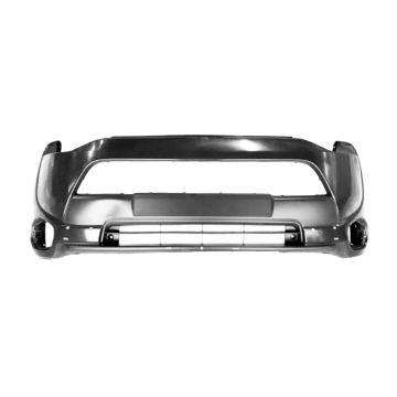 Bumper Cover Front w/Wheel Opening Moldings Primed for Mitsubishi Outlander 2015