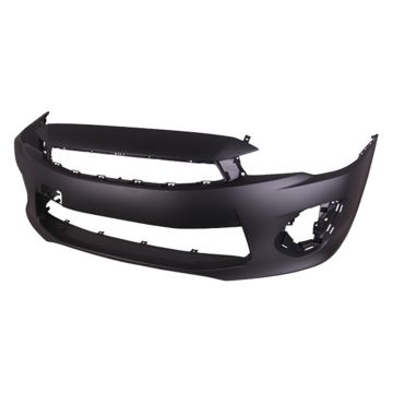 Bumper Cover Front Primed CAPA for Mitsubishi Lancer 2016-2017