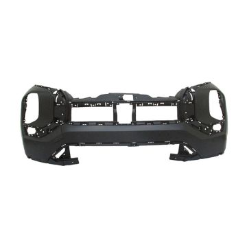 Bumper Cover Front w/o Headlamp Washers w/o Parking Sensors Primed CAPA for Mitsubishi Outlander 2022-2024