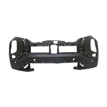 Bumper Cover Front w/o Headlamp Washers w/Parking Sensors Primed CAPA for Mitsubishi Outlander 2022-2024
