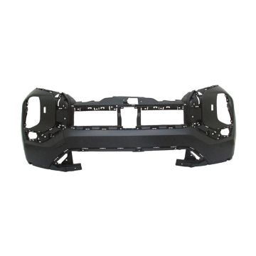 Bumper Cover Front w/Headlamp Washers w/o Parking Sensors Primed CAPA for Mitsubishi Outlander 2022-2024
