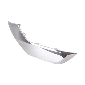 Bumper Insert Front Left Fog Lamp Opening Cover w/o Fog Lamps Chrome for Mitsubishi Outlander ES 2022-2023