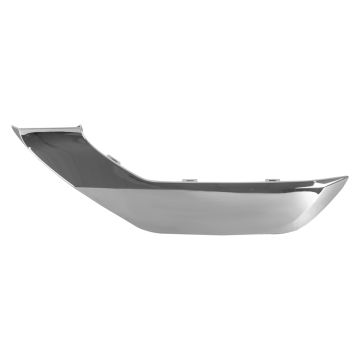 Bumper Insert Front Left Fog Lamp Opening Cover w/o Fog Lamps Chrome CAPA for Mitsubishi Outlander ES 2022-2023