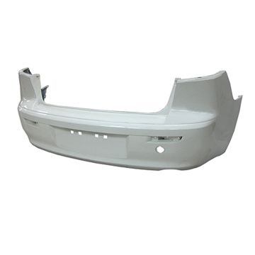 Bumper Cover Rear Primed CAPA for Mitsubishi Lancer ES GTS DE Ralliart Special Edition SE Ralliart Sportback GTS Sportback GT Sportback SE Sportback ES Sportback GT Limited Edition SE Limited Edition SE Limited Edition Sportback SEL 2008-2017