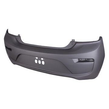 Bumper Cover Rear Primed CAPA for Mitsubishi Mirage 2017-2020
