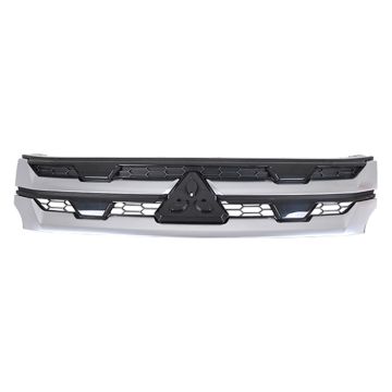 Grille Assembly Chrome/Black CAPA for Mitsubishi Outlander Sport 2020-2024