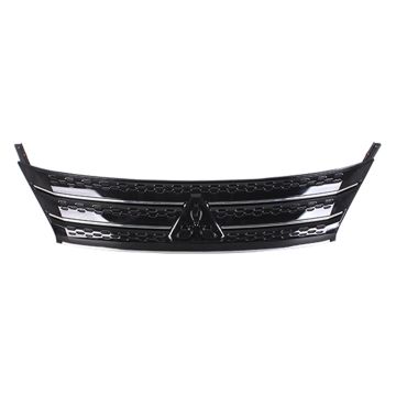Grille Assembly w/Chrome Moulding Black CAPA for Mitsubishi Outlander 2022-2024