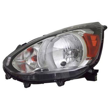 Headlight Assembly Composite Left CAPA for Mitsubishi Mirage 2014-2020