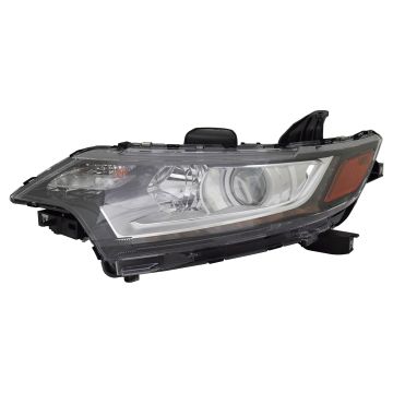 Headlight Assembly Composite Left Halogen CAPA for Mitsubishi Outlander 2016-2020