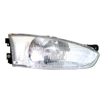 Headlight Assembly Composite Right for Mitsubishi Mirage Coupe 1997-2002
