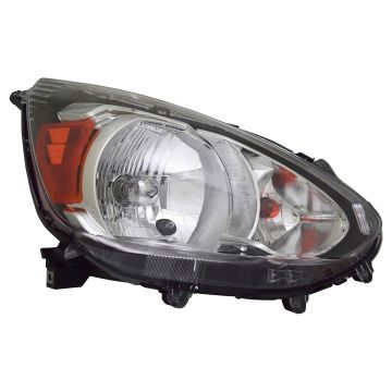 Headlight Assembly Composite Right CAPA for Mitsubishi Mirage 2014-2020
