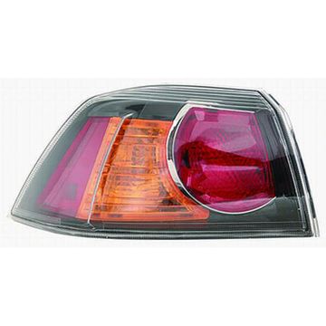 Tail Light Assembly Left Outer CAPA for Mitsubishi Lancer 2009-2017