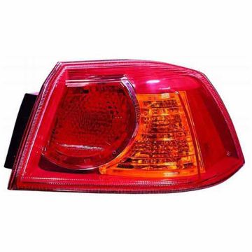 Tail Light Assembly Right Outer On Body CAPA for Mitsubishi Lancer 2008-2013