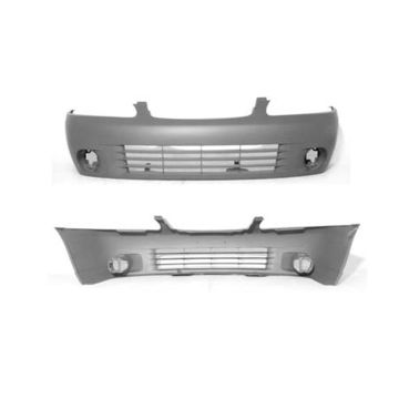Bumper Cover Front Primed for Nissan Sentra XE SE GXE CA GXE Sport Limited Edition 2000-2003