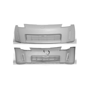 Bumper Cover Front Primed for Nissan 350Z 2003-2005