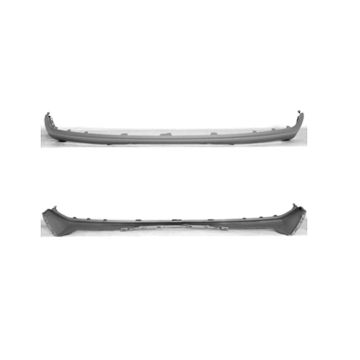 Bumper Cover Front Upper w/Chrome for Nissan Frontier 2005-2008