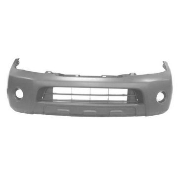 Bumper Cover Front Primed for Nissan Pathfinder S SE SE Off-Road 2008-2012