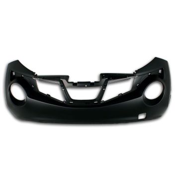 Bumper Cover Front w/Tow Hook Cover w/Tow Hook Hole Primed CAPA for Nissan Juke 2011-2014
