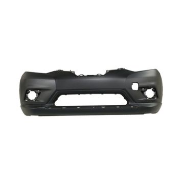 Bumper Cover Front Primed for Nissan Rogue 2014-2016