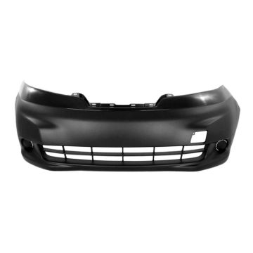 Bumper Cover Front w/o Appearance Pkg Textured CAPA for Nissan NV200 S SV 2013-2021